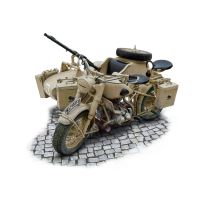 Italeri 7403 German Milit. Motorcycle with Sidecar
